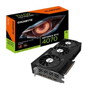 GIGABYTE GeForce RTX 4070 WINDFORCE OC V2 12G Graphics Card - 12GB GDDR6, 192bit, PCI-E 4.0, 2490MHz Core Clock, 3 x DisplayPort 1.4a, 1 x HDMI 2.1a, NVIDIA DLSS 3, GV-N4070WF3OCV2-12GD