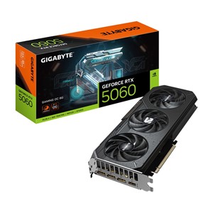 GIGABYTE GeForce RTX 5060 GAMING OC 8G Graphics Card - 8GB GDDR7, 128bit, PCI-E 5.0, 2595 MHz Core Clock, 3 x DisplayPort, 1 x HDMI, GV-N5060GAMING OC-8GD