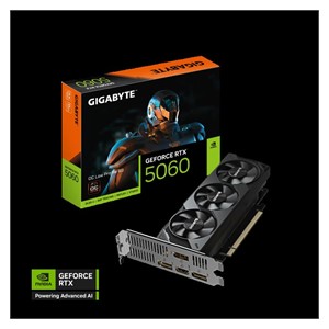 GIGABYTE GeForce RTX 5060 OC Low Profile 8G Graphics Card, 8GB GDDR6, PCI-E 4.0