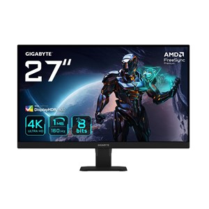 GIGABYTE GS27U 27 UHD Gaming Monitor - 3840 x 2160, 160Hz, 1ms, 350 cd /m², Display HDR400, HDMI 2.1, Displayport 1.4