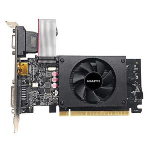 Gigabyte | GV-N710D5-2GIL | NVIDIA | 2 GB | GeForce GT 710 | GDDR5 | DVI-D ports quantity 1 | HDMI ports quantity 1 | PCI-E 2.0 x 8 | Memory clock speed 5010 MHz | Processor frequency 954 MHz | VGA (D-Sub) ports quantity 4