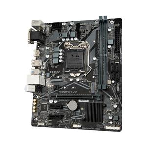 GIGABYTE H410M H V2 Motherboard - Supports Intel Core 10th CPUs, up to 2933MHz DDR4 (OC), 1xPCIe 3.0 M.2, GbE LAN, USB 3.2 Gen 1 3