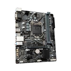 GIGABYTE H410M H V2 Motherboard - Supports Intel Core 10th CPUs, up to 2933MHz DDR4 (OC), 1xPCIe 3.0 M.2, GbE LAN, USB 3.2 Gen 1 5