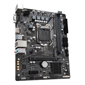 Gigabyte H510M H V2 Motherboard - Supports Intel Core 11th CPUs, up to 3200MHz DDR4 (OC), 1xPCIe 3.0 M.2, GbE LAN, USB 3.2 Gen 1 2