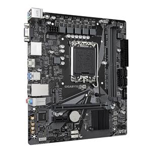 Gigabyte H610M S2H V3 DDR4 Motherboard - Supports Intel Core 14th CPUs, 4+1+1 Hybrid Digital VRM, up to 3200MHz DDR4, 1xPCIe 3.0 M.2, GbE LAN , USB 3.2 Gen 1 4