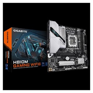 GIGABYTE H810M GAMING WIFI6, DDR5, SATA3, DP, USB3.2Gen1, Wi-Fi 6, LGA1851 mATX