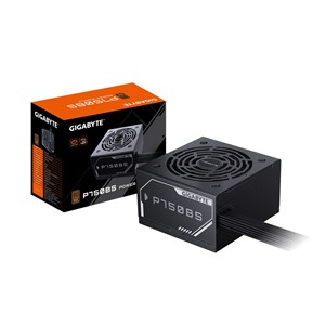 GIGABYTE P750BS Power Supply - PCI-E 6+2 Pin x 4, 80 PLUS Bronze, 120mm Fan, ATX compatible, EU Plug