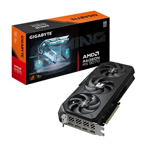 GIGABYTE Radeon RX 9070 GAMING 16GB Graphics Card - 16GB GDDR6, 256bit, PCI-E 5.0, 2520 MHz Core Clock, 2 x DisplayPort, 2 x HDMI, GV-R9070GAMING-16GD