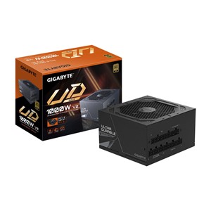 GIGABYTE UD1000GM PG5 V2 Power Supply Unit- PCIe Gen 5.1, 80 PLUS Gold, Fully Modular Design, 120mm Fan, ATX 3.1 compatible, EU Plug