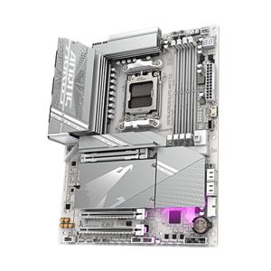 GIGABYTE X870 AORUS ELITE WIFI7 ICE Motherboard - Supports AMD Ryzen 9000 CPUs, 16+2+2 Phases Digital VRM, up to 8000MHz DDR5 (OC), 3xPCIe 5.0 + 1xPCIe 4.0, Wi-Fi 7, 2.5GbE LAN, USB 4 5