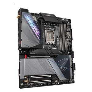 Gigabyte Z790 AORUS MASTER X Motherboard- Supports Intel 13th Gen CPUs, 20+1+2 phases VRM, up to 8266MHz DDR5 (OC), 1x PCIe 5.0 + 4x PCIe 4.0 M2, 10GbE LAN, Wi-Fi 7, USB 3.2 Gen 2x2 4