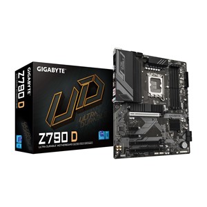 GIGABYTE Z790 D Motherboard - Supports Intel Core 14th Gen CPUs, 12+1+１ Phases Digital VRM, up to 7600MHz DDR5 (OC), 3xPCIe 4.0 M.2, 2.5GbE LAN, USB 3.2 Gen 2