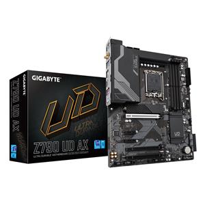 Gigabyte Z790 UD AX Motherboard - Supports Intel Core 14th CPUs, 16*+1+１ Phases Digital VRM, up to 7600MHz DDR5 (OC), 3xPCIe 4.0 M.2, Wi-Fi 6E, 2.5GbE LAN, USB 3.2 Gen 2x2