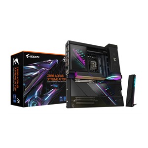 GIGABYTE Z890 AORUS XTREME AI TOP Motherboard - Supports Intel Core Ultra (Series 2) CPUs, 22+1+2 phases VRM, up to 9500MHz DDR5 (OC), PCIe 5.0 M.2, Wi-Fi 7, Thunderbolt 5
