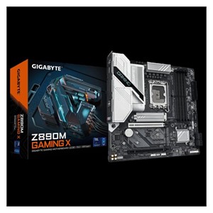 GIGABYTE Z890M GAMING X, DDR5, SATA3, DP, 2.5GbE, LGA1851 mATX