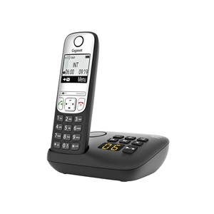 Gigaset A690A Analog /DECT telephone Black