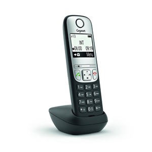 Gigaset A690HX Analog /DECT telephone Caller ID Black, Silver