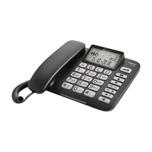Gigaset DL580 Analog telephone Caller ID Black