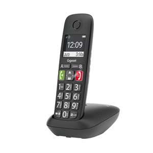 Gigaset E290 - Cordless DECT Phone black