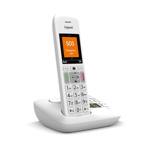 Gigaset E390A DECT telephone Caller ID White