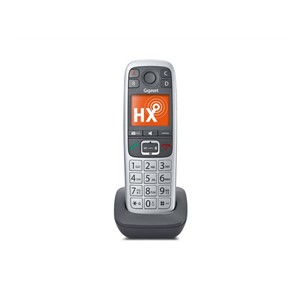 Gigaset E560HX Analog /DECT telephone Caller ID Grey, Silver