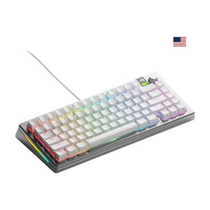 Glorious Gaming GMMK 3 PRO 75% Prebuilt Wired Silver - US