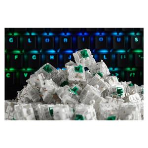 Glorious PC Gaming Race Gateron Green Switches - Linear Silent 4