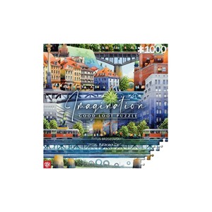 Good Loot Imagination Puzzle: Tytus Brzozowski Warsaw Bridges (1000 elements)