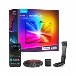 Govee H6099 TV Backlight 3 Lite | LED Backlight | for TV 55-65 inch, RGBICW, Wi-Fi+Bluetooth