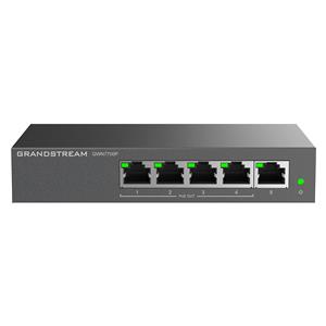 Grandstream GWN 7700P 5xGbE, 4xPOE, unmanaged switch