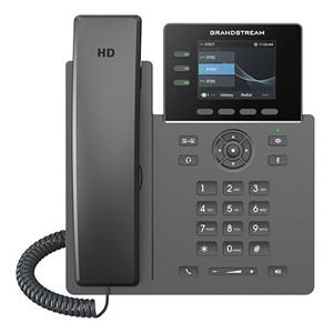 Grandstream Networks GRP2611G IP phone Black 3 lines TFT
