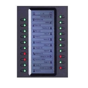 Grandstream Networks GXP2200EXT IP add-on module Black 20 buttons