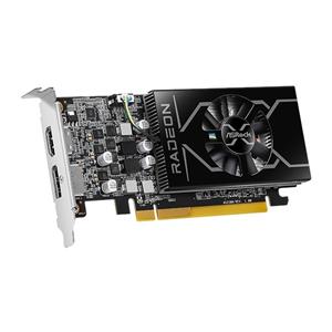 Graphics card. ASROCK RX 6400 LP 4GB 3