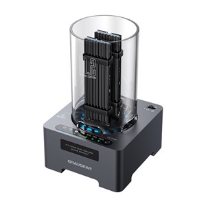 GRAUGEAR G-M2DK-CL-20G storage drive docking station USB 3.2 Gen 2x2 Type-C Black