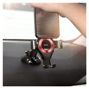 Gravity car mount Baseus Osculum for phone (red) 6