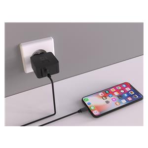 Green Cell CHAR07 mobile device charger Black Indoor