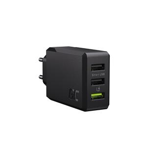 Green Cell CHARGC03 mobile device charger Black Indoor