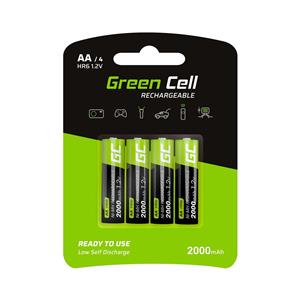 Green Cell GR02 household battery Rechargeable battery AA Nickel-Metal Hydride (NiMH)