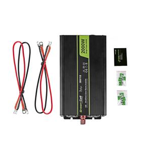 Green Cell INV10 power adapter /inverter Auto 2000 W Black