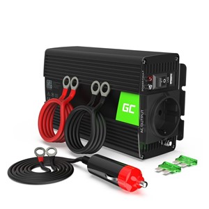 Green Cell INV16 power adapter /inverter Auto 500 W Black