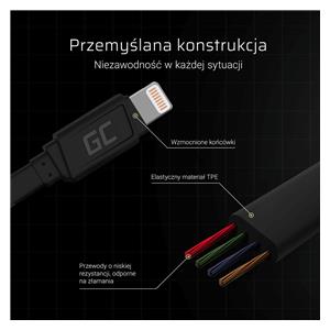 Green Cell KABGC02 lightning cable 0.25 m Black 4