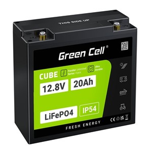 Green Cell LFPGC12V20AH UPS battery Lithium Iron Phosphate (LiFePO4) 12.8 V 20 Ah