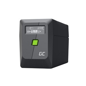 Green Cell uninterruptible power supply (UPS) Line-Interactive 0.85 kVA 480 W 2 AC outlet(s)