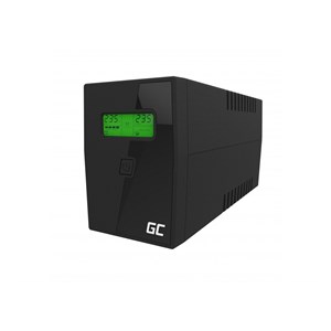 Green Cell UPS01LCD uninterruptible power supply (UPS) Line-Interactive 0.6 kVA 360 W 2 AC outlet(s)
