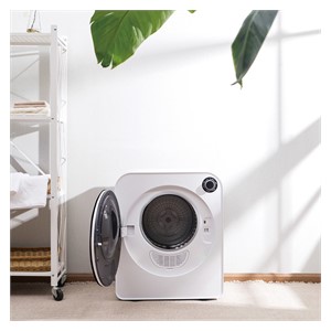 GreenBlue GB410 Electric Tumble Dryer 3kg 830W Vented 5 Drying Programs Compact Table Top Contertop Wall Moountable Portable with Accessories