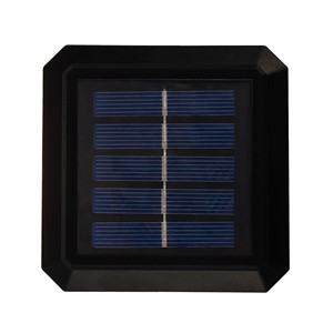 GreenBlue Solar LED Post Light, 100x100mm, Envelope-Shaped Canopy, 3200K, GB128 WW