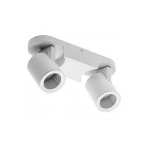 GTV BLINK II ceiling light, max. 250V, 50 /60 Hz, GU10, max. 20W*2, IP20, double, white