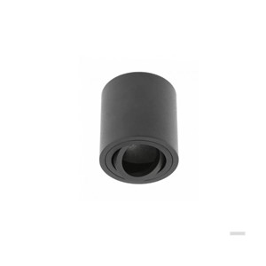 GTV ceiling lamp AVEIRO BIS 1xGU10 230V IP20 round, black
