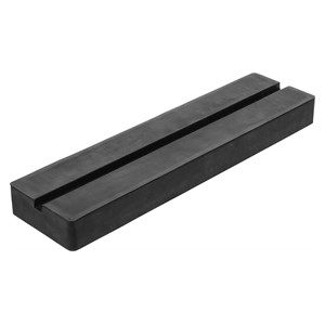 BGS Gumeni tanjur | s utorom | za podizne rampe | 373 x 100 x 35 mm