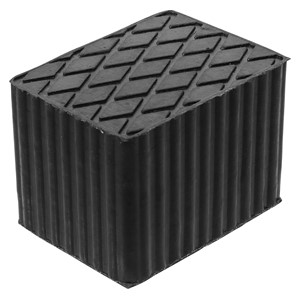 BGS Gumeni tanjur | za podizne rampe | 160 x 120 x 115 mm